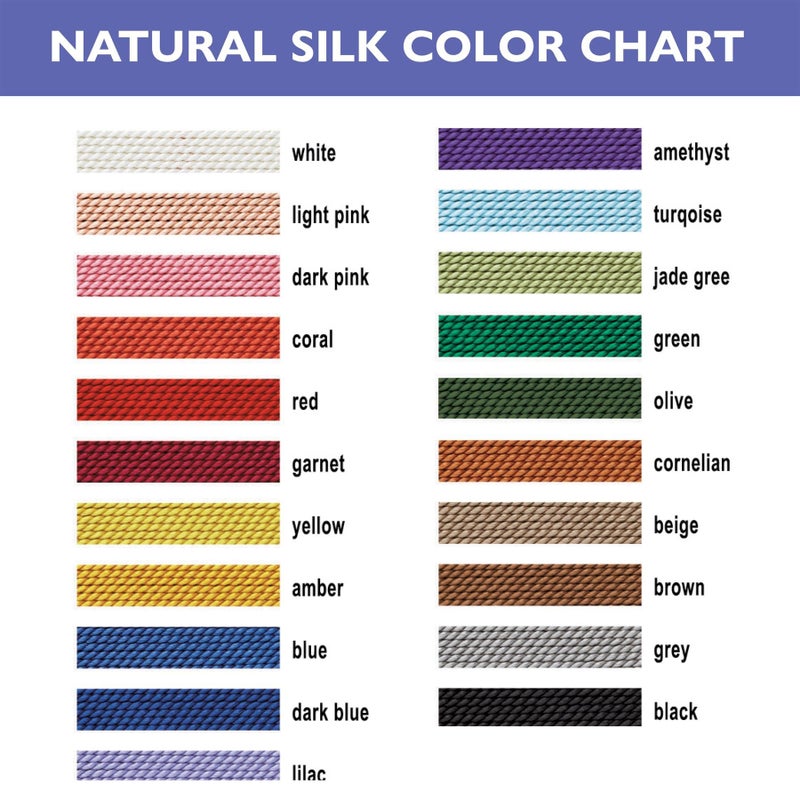 Griffin Silk Cord Thread Sampler Pack Size Number 6 - Image 3